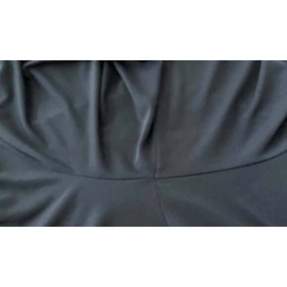 LANE BRYANT ANKLE PULL-ON CULOTTES, WOMENS, 18/20, NAVY BLUE WITH SILVER BUCKLE - Picture 8 of 10